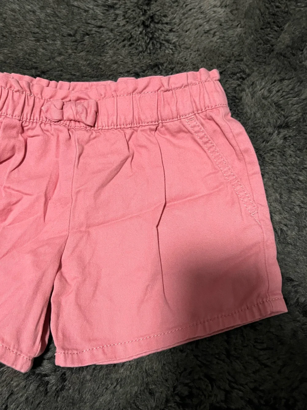 OshKosh B'gosh Pink High-Waist Elastic Pull-On Shorts Size 5T
